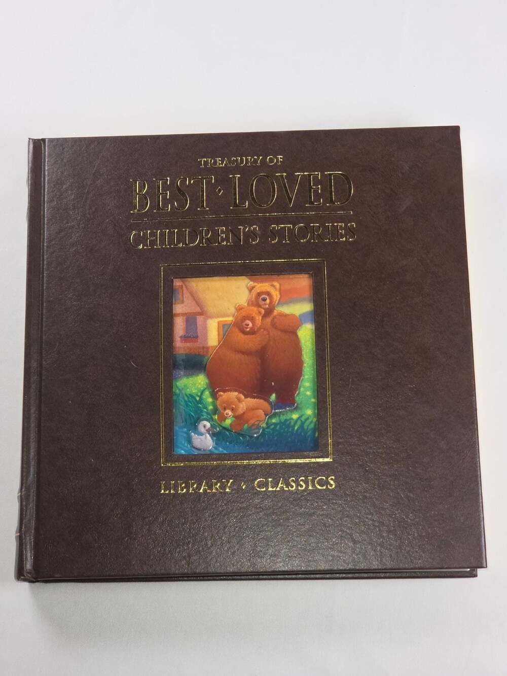 Treasury of Best-Loved Children's Stories Library Classics Hardcover
